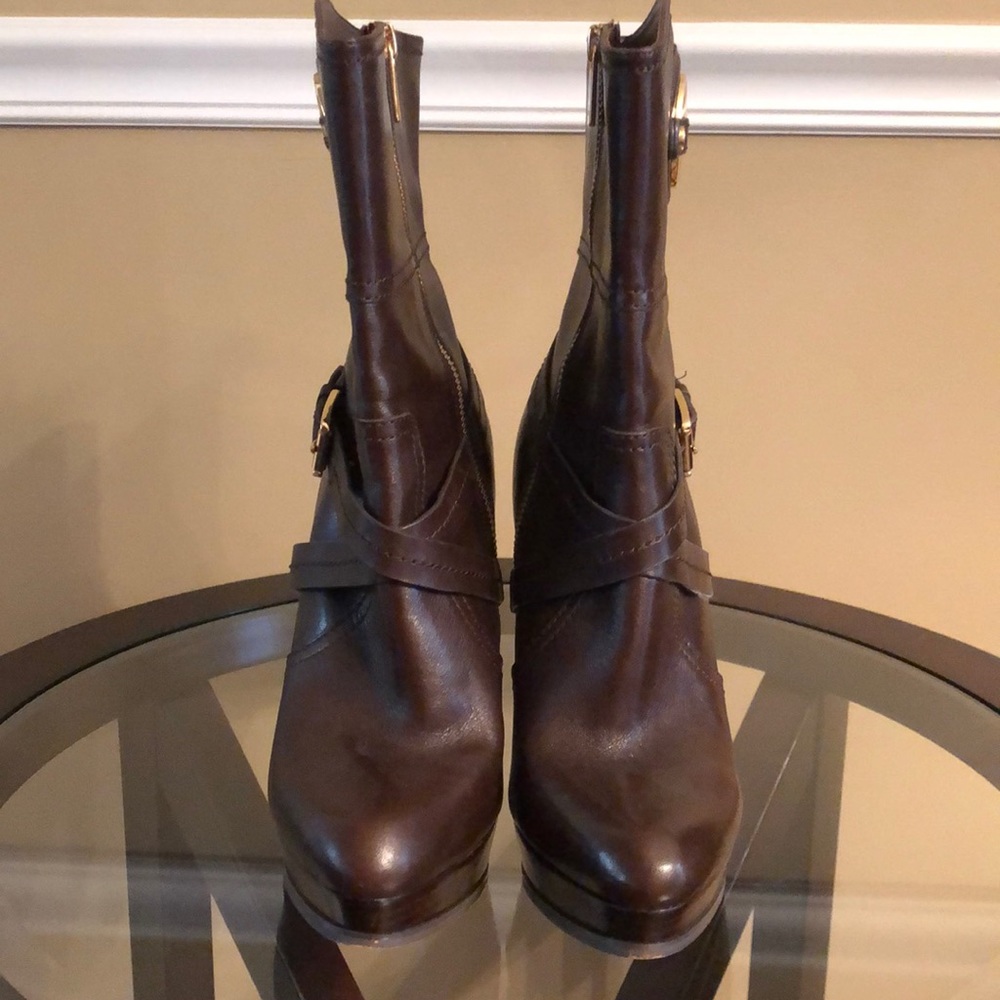 Michael Kors Platform Stiletto Ankle Boots